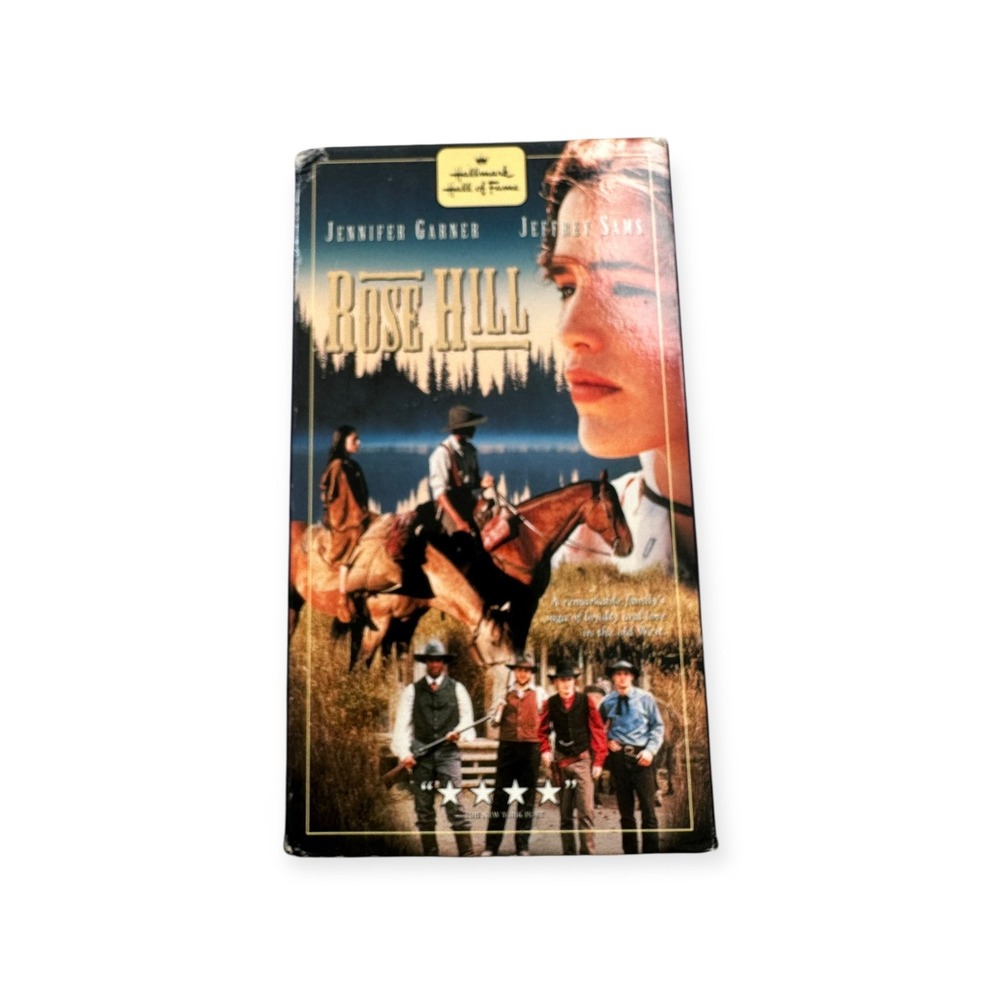 Rose Hill VHS Jennifer Garner Jeffrey Sams Hallmark Hall‎ of Fame Western Drama